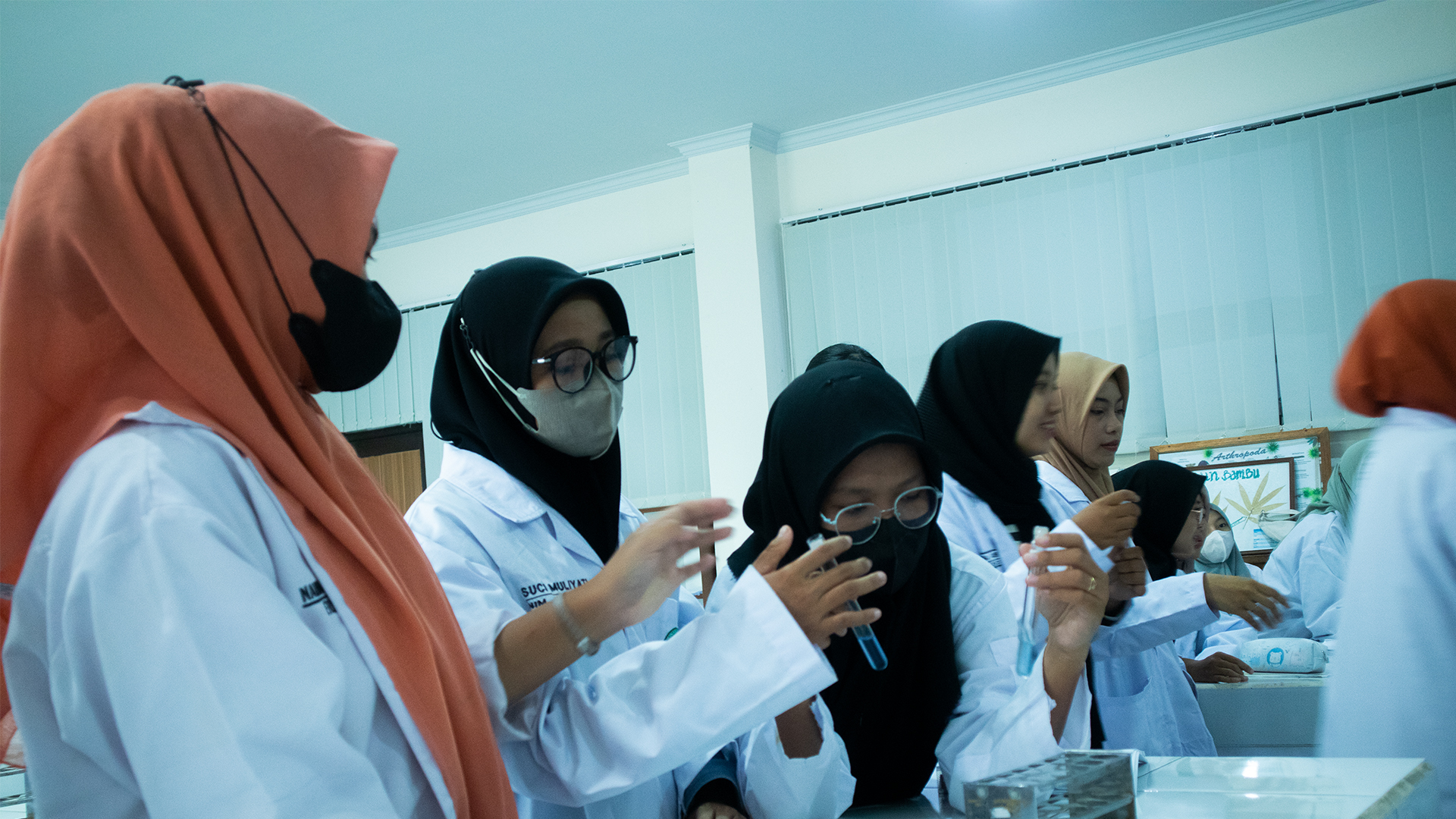 Biology practical session